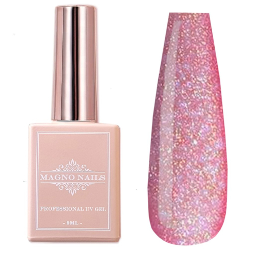 Preview: UV Gel - Holographic Cat Eye - 4506 - Unicorn Rose